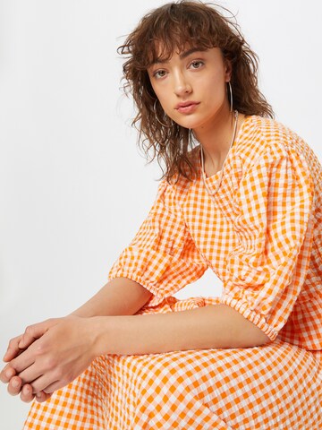 Monki Dress in Orange