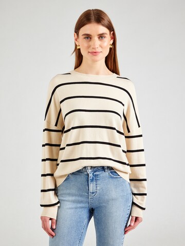 MYLAVIE by Sarah Harrison Sweater in Beige