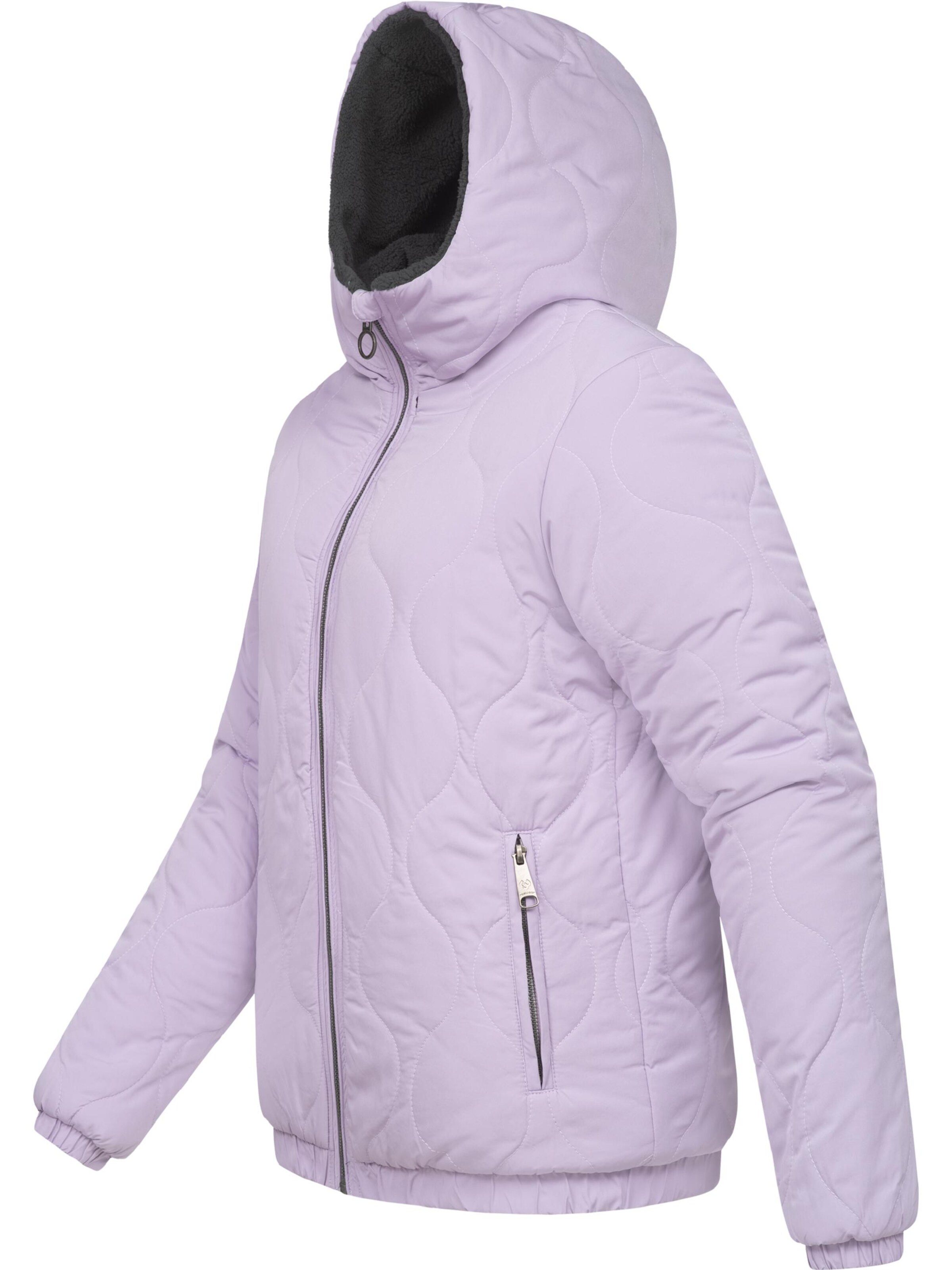 Ragwear Winter jacket 'Qaria' in Purple