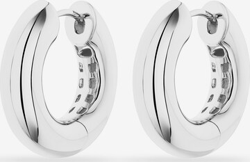 JETTE Earrings in Silver: front