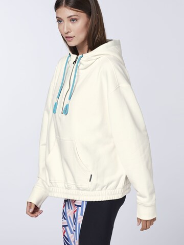 CHIEMSEE Sweatshirt in White