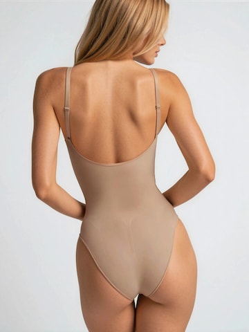 Body modellante di Hiccup in beige