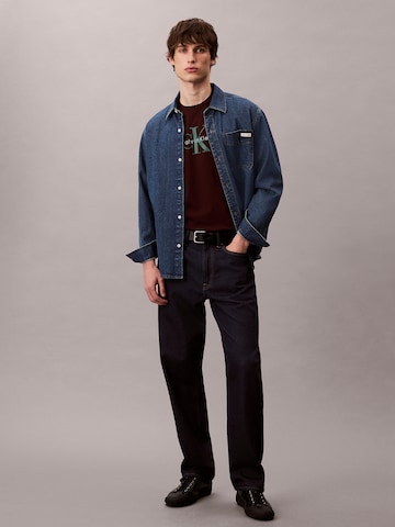 Calvin Klein Jeans Shirt 'Hero' in Brown