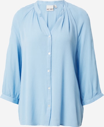 ICHI Blouse 'MARRAKECH' in Blue: front