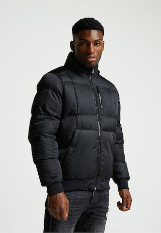 Alessandro Zavetti SAVINIO PUFFER BOMBER JACKET ' ' in Schwarz
