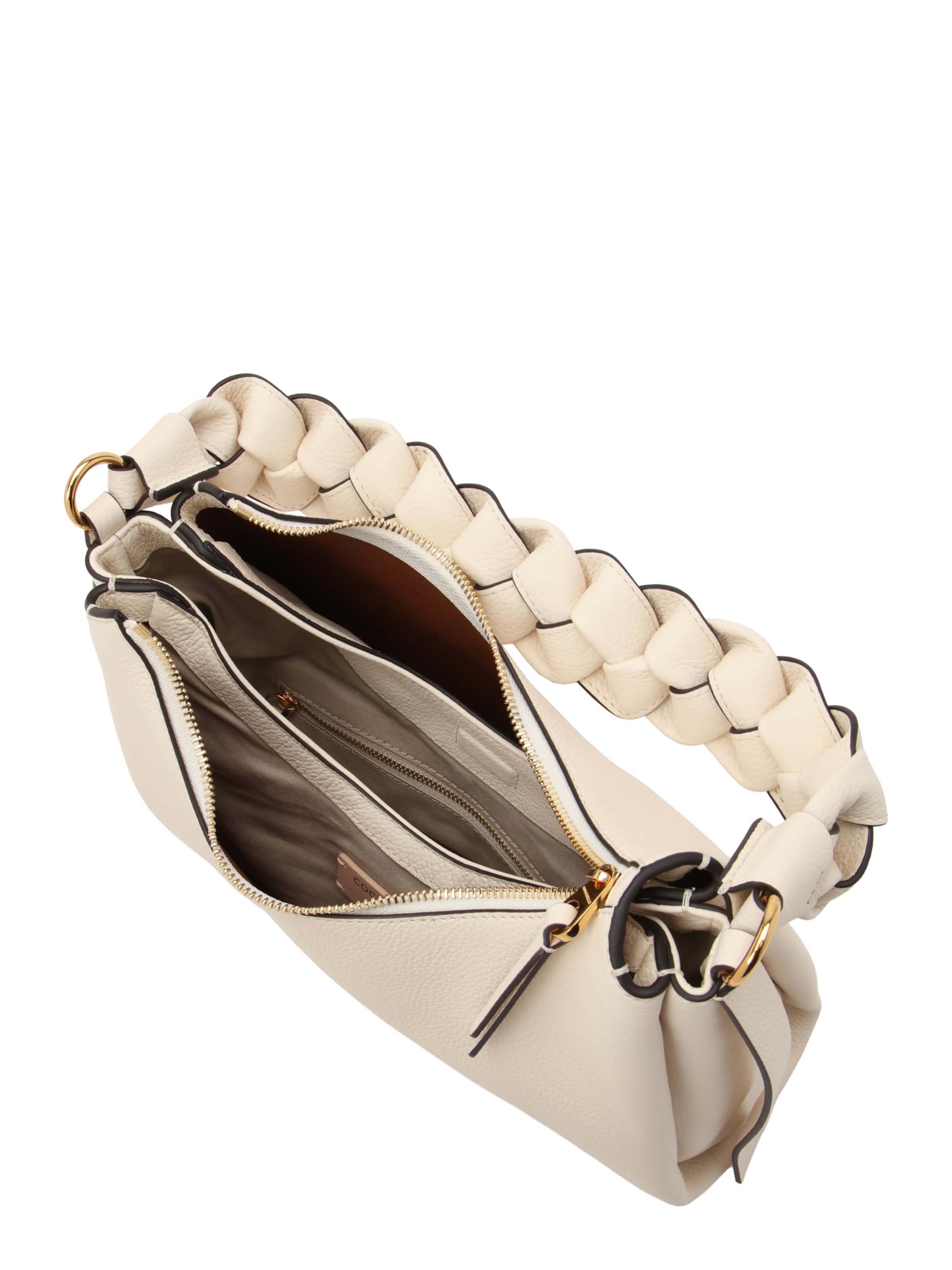 Coccinelle Τσάντα ώμου 'BOHEME' σε μπεζ