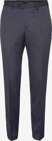 TOM TAILOR Regular Pleated Pants in Grey: front