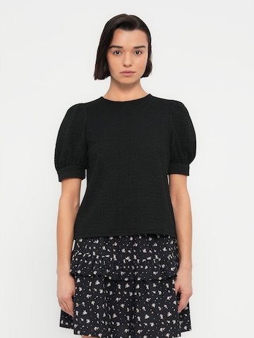 Camicia da donna 'PCJAMAL' di PIECES in nero: frontale