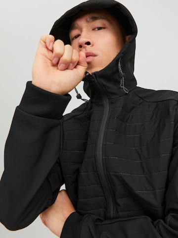 JACK & JONES Between-Season Jacket 'Toby' in Black