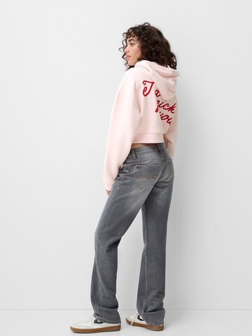 Bershka Sweatjacke in Pink