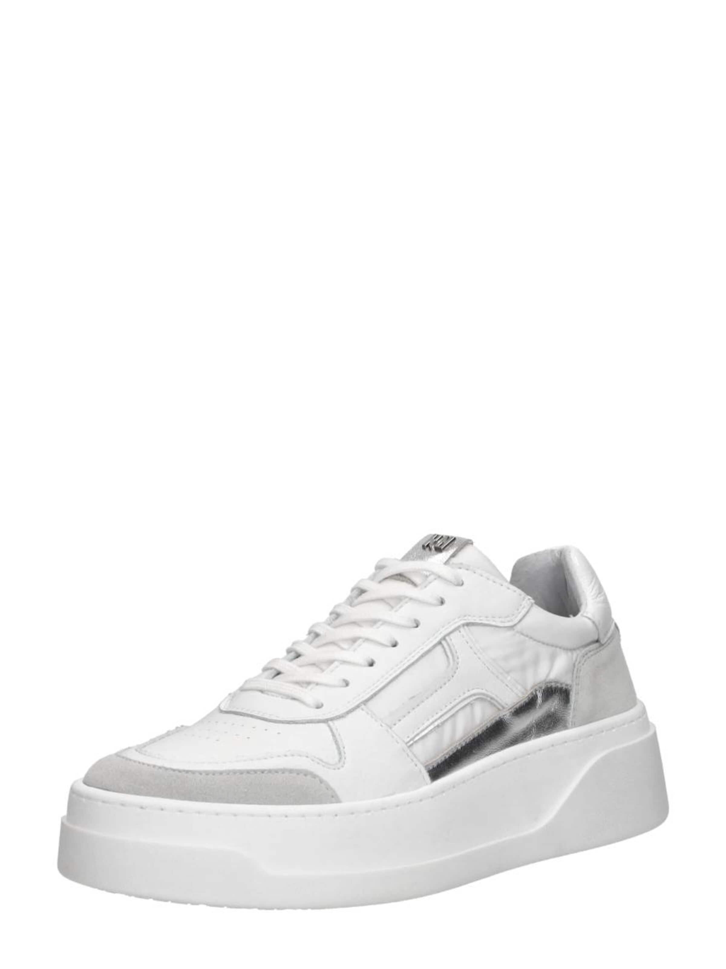 Baskets basses 'Sneakers Laag' Red-Rag en blanc : devant