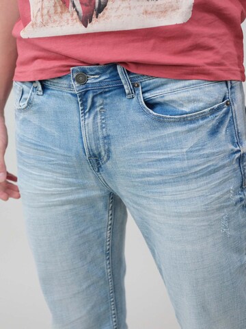 Deeluxe Slimfit Jeans 'CARLOS' in Blauw