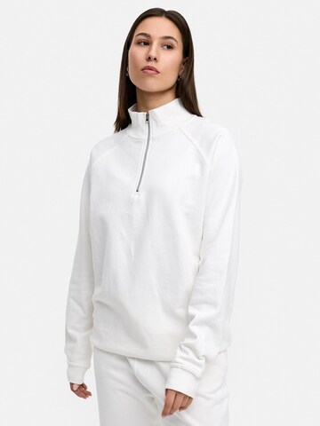 Daily Cotton Sweatshirt 'DCMORELLA' in White: front