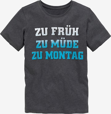 Kidsworld T-Shirt in Grau: predná strana