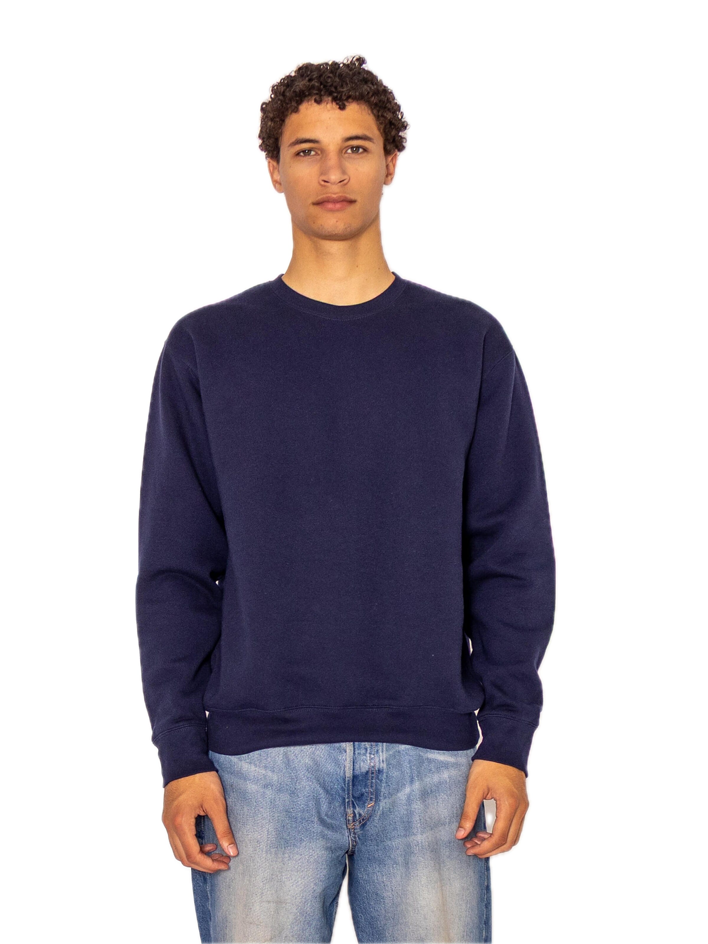 Felpa 'Crewneck sweatshirt' di FRUIT OF THE LOOM in blu