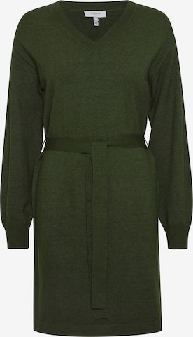 b.young Knitted dress 'NONINA' in Green: front