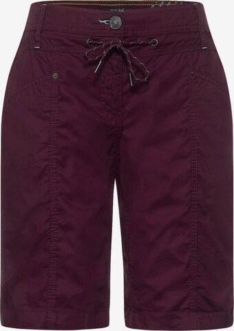 CECIL Regular Pants in Red: front