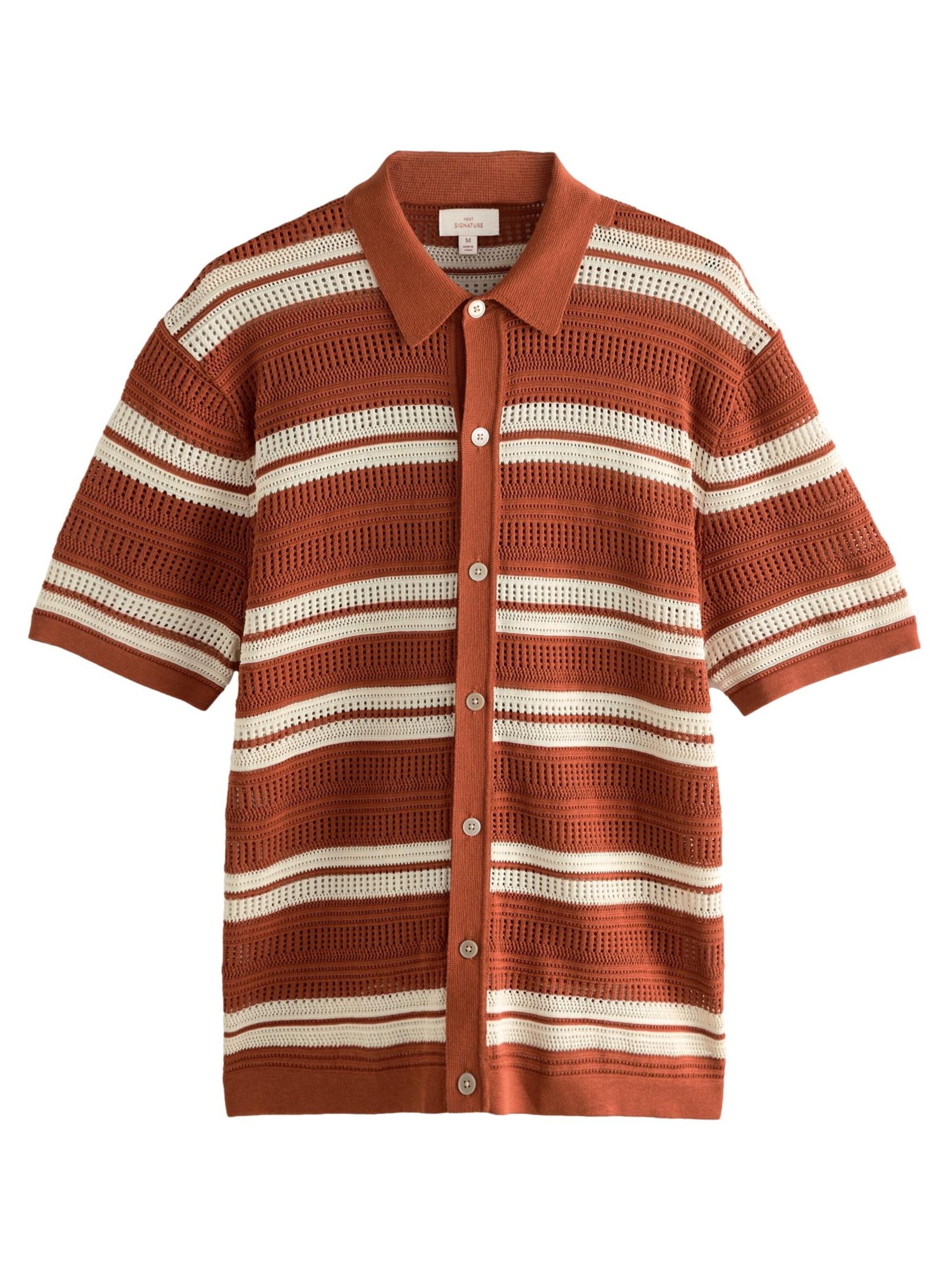 NextRegular Fit Košulja - narančasta boja: prednji dio