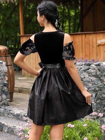 Yesfashion Dirndl in Black