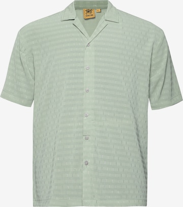 Campus SutraRegular Fit Košulja 'Tamela' - zelena boja: prednji dio