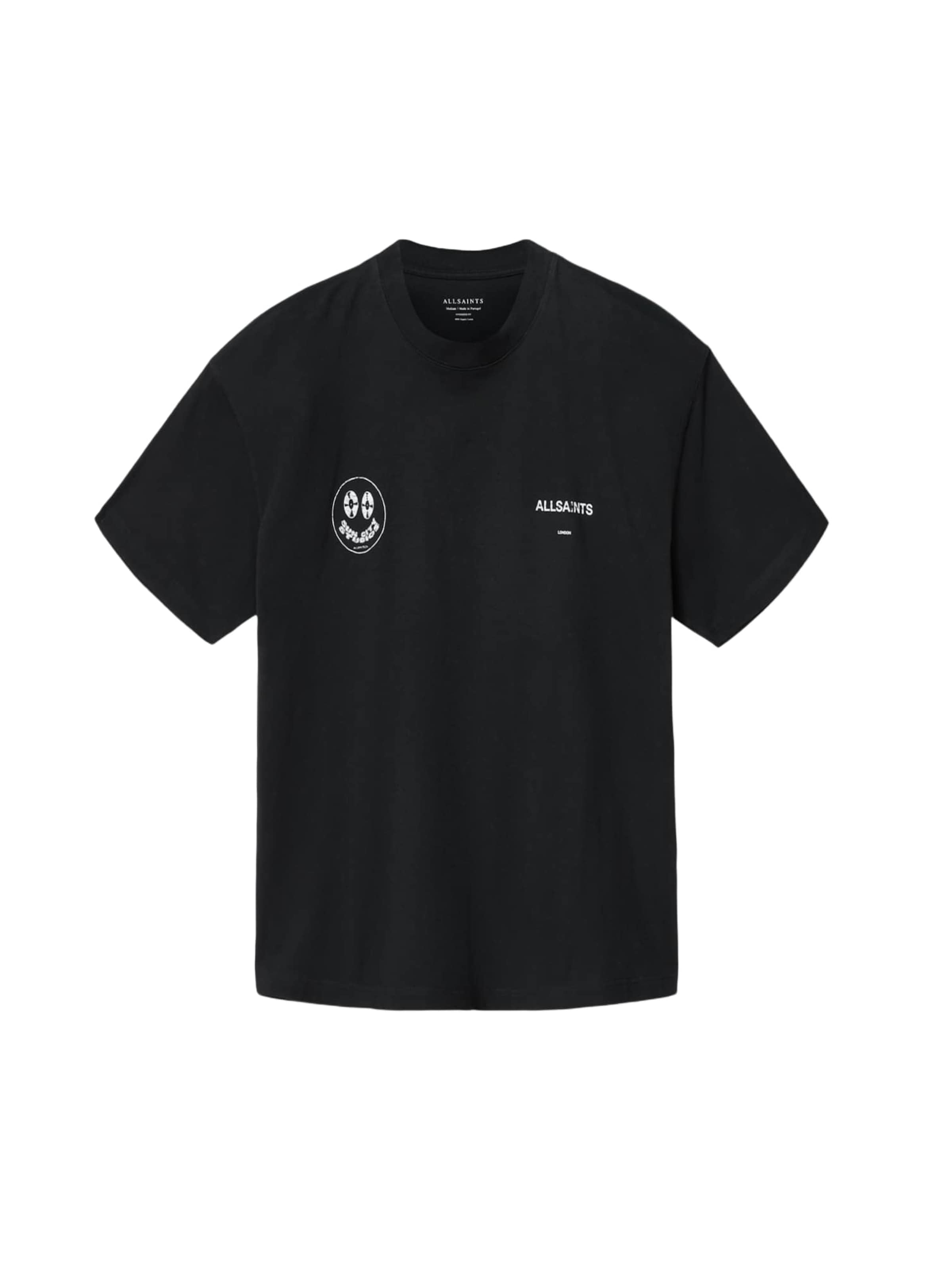 AllSaints Tričko 'SPINNER' - Čierna: predná strana