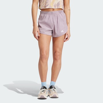 ADIDAS PERFORMANCE Regular Sportbroek 'Move For The Planet' in Lila: voorkant