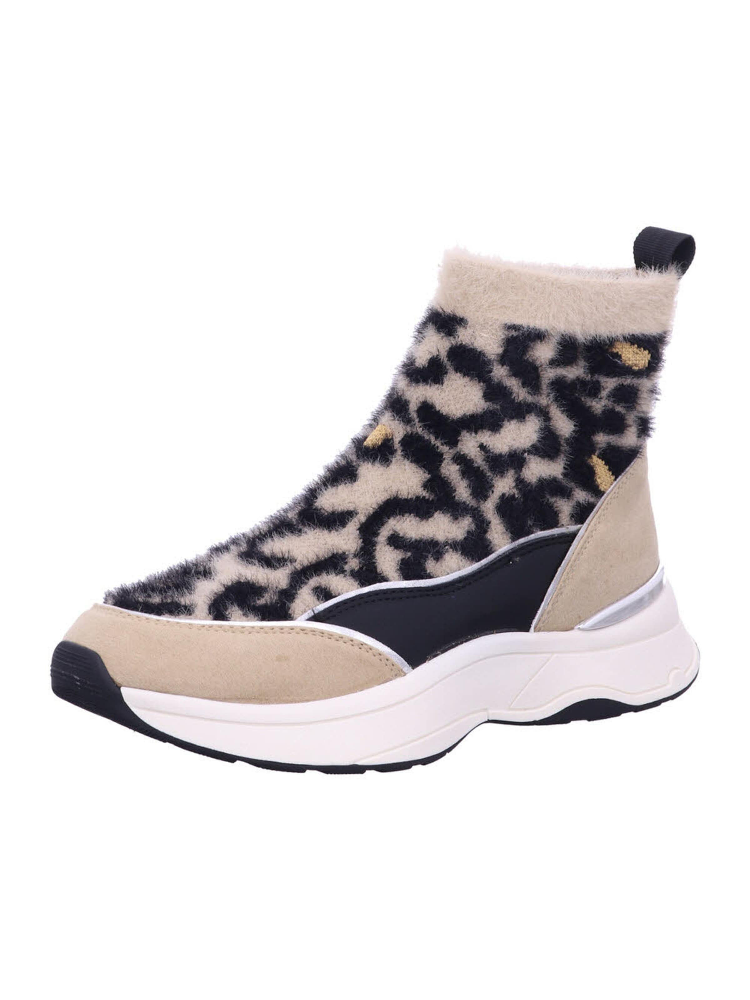 LA STRADA Ankle Boots in Beige: front