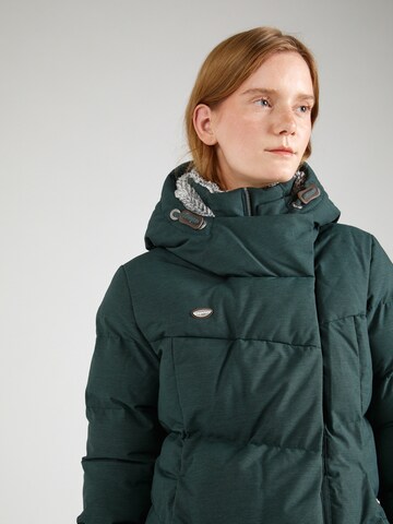 Ragwear Winter Coat 'PAVLA' in Green