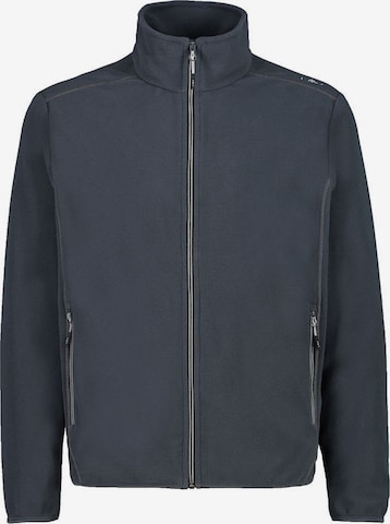 CMP Athletic Fleece Jacket in Blue: front