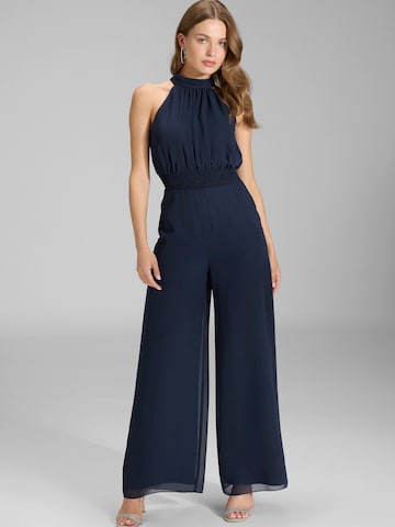 SWING - Jumpsuit en azul: frente