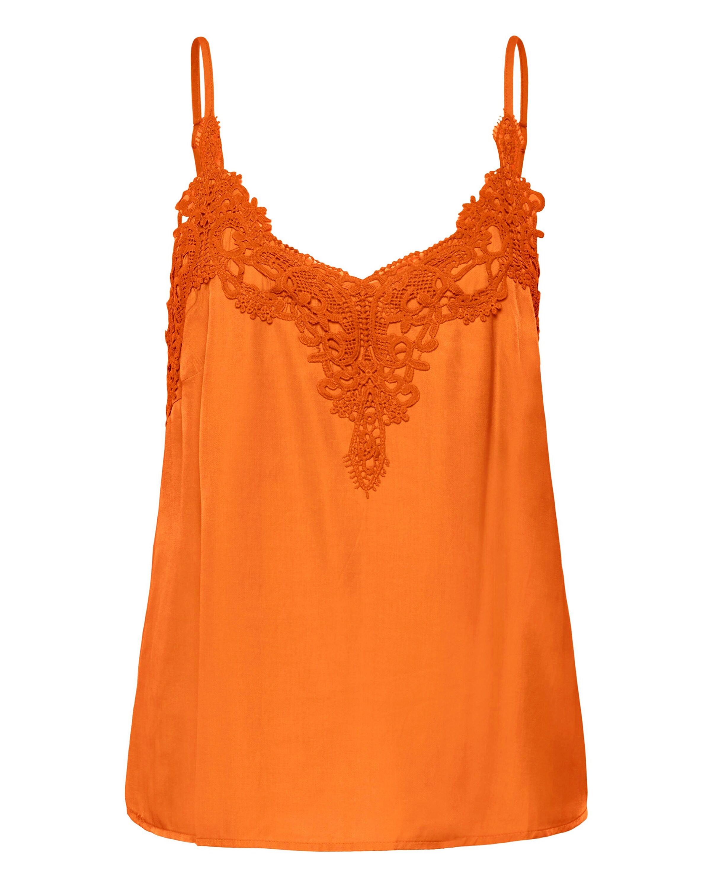 Cream Top 'CRAnna' in Orange: Vorderseite