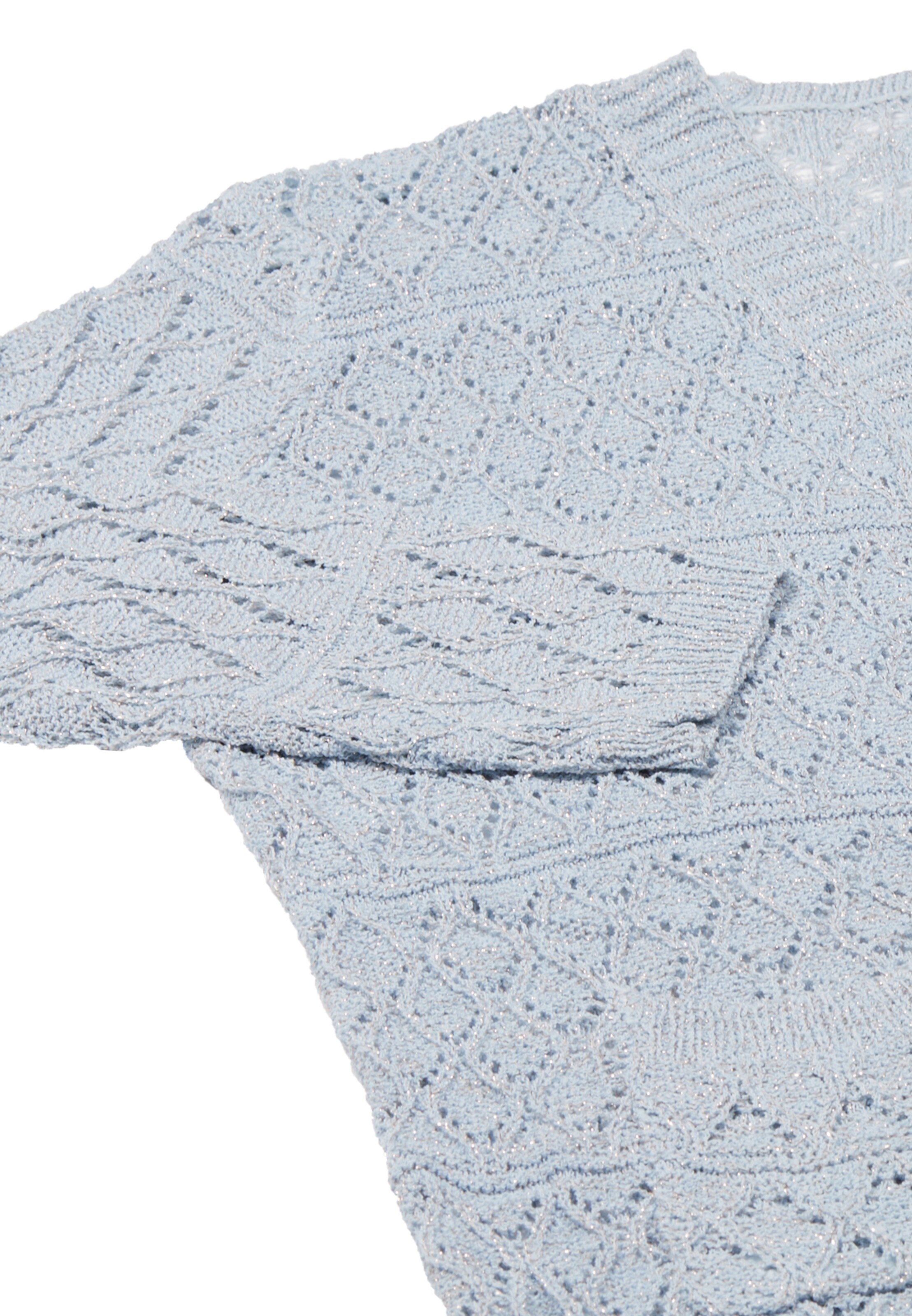 SANIKA Strickjacke in Blau