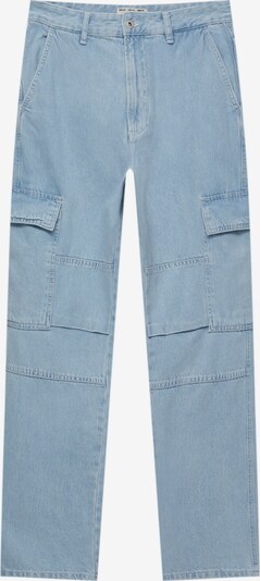 Jeans cargo Pull&Bear di colore blu chiaro, Visualizzazione prodotti