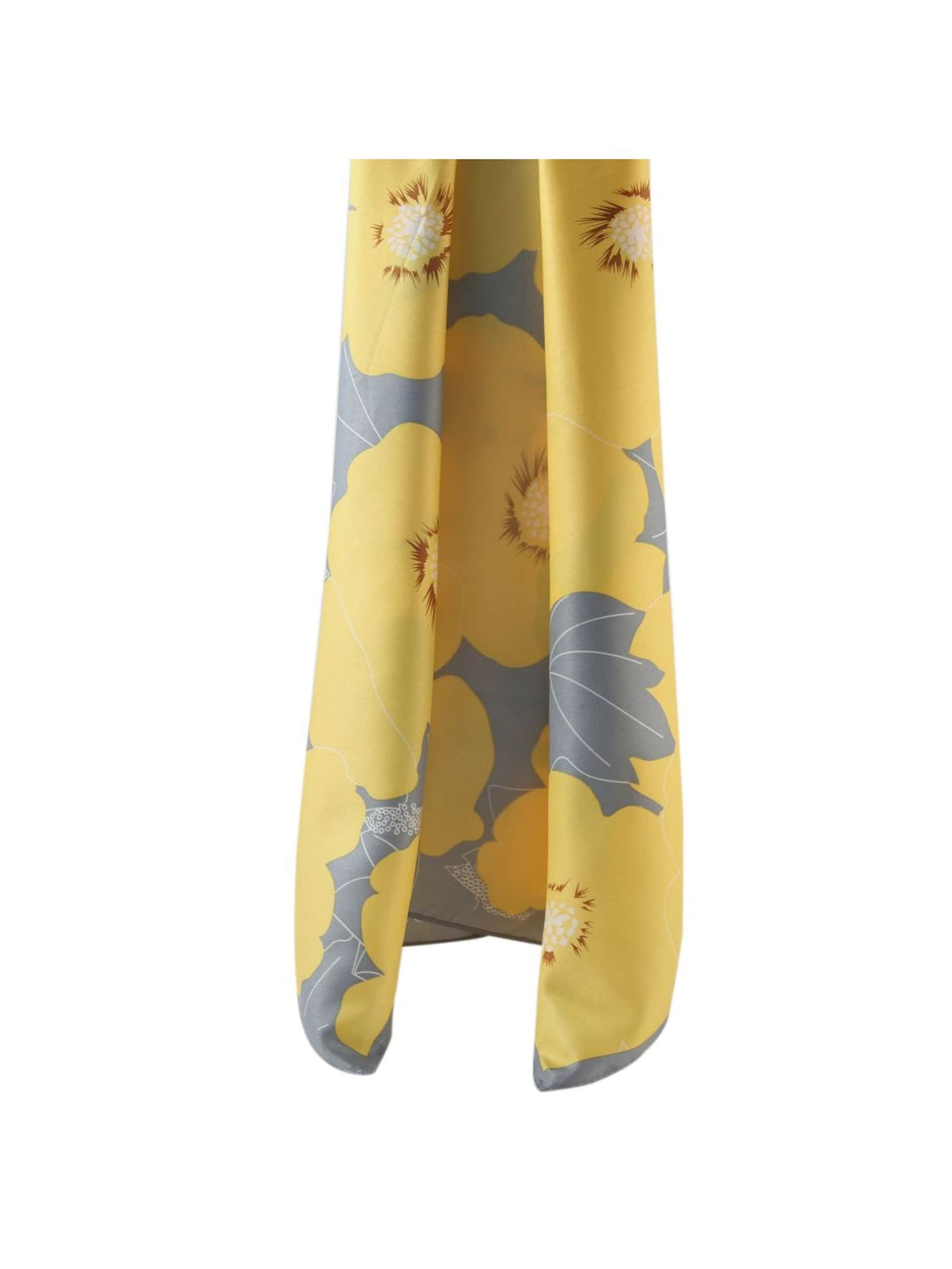 Sciarpa 'Bigpetale Zoé' di alberto cabale in giallo