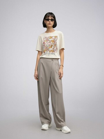 LEAFLETIC Oversized shirt 'Leafletic Women’s Crew Neck T-Shirt' in Mixed colours