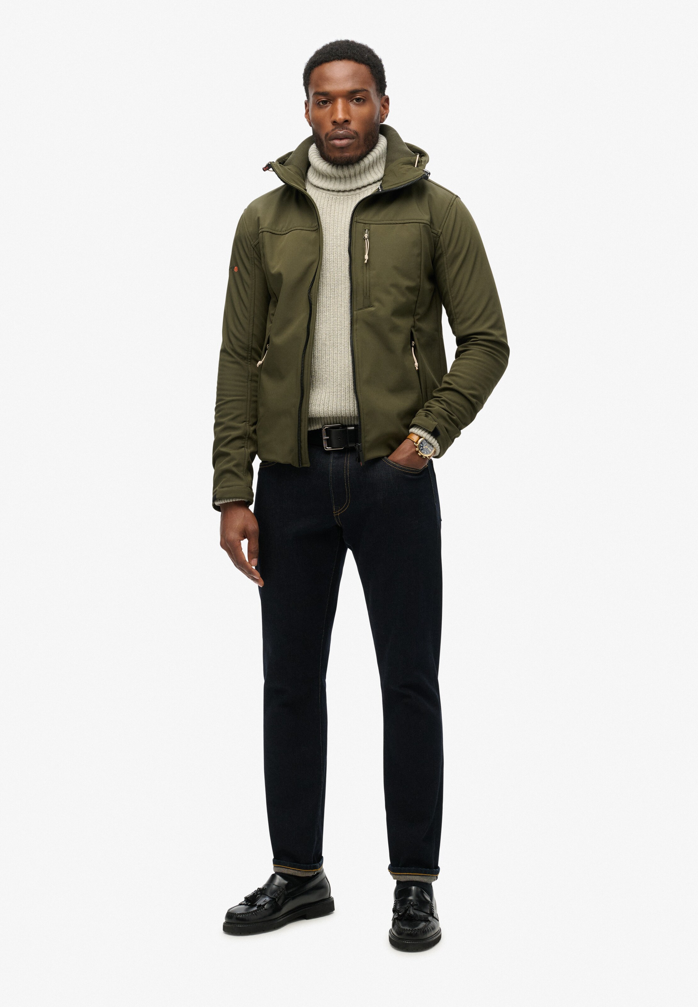 Superdry Jacke in Grün