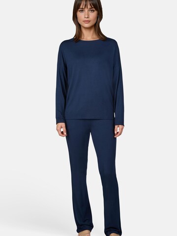 Myjama Schlafshirt 'Celes' in Blau