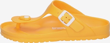 Westland T-Bar Sandals 'Martinique 02' in Yellow: front