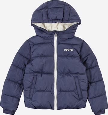 Levi's Kids Tussenjas in Blauw: voorkant