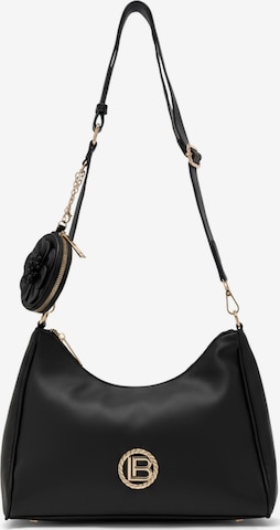 Borsa a tracolla 'Dausette 2' di Laura Biagiotti in nero: frontale