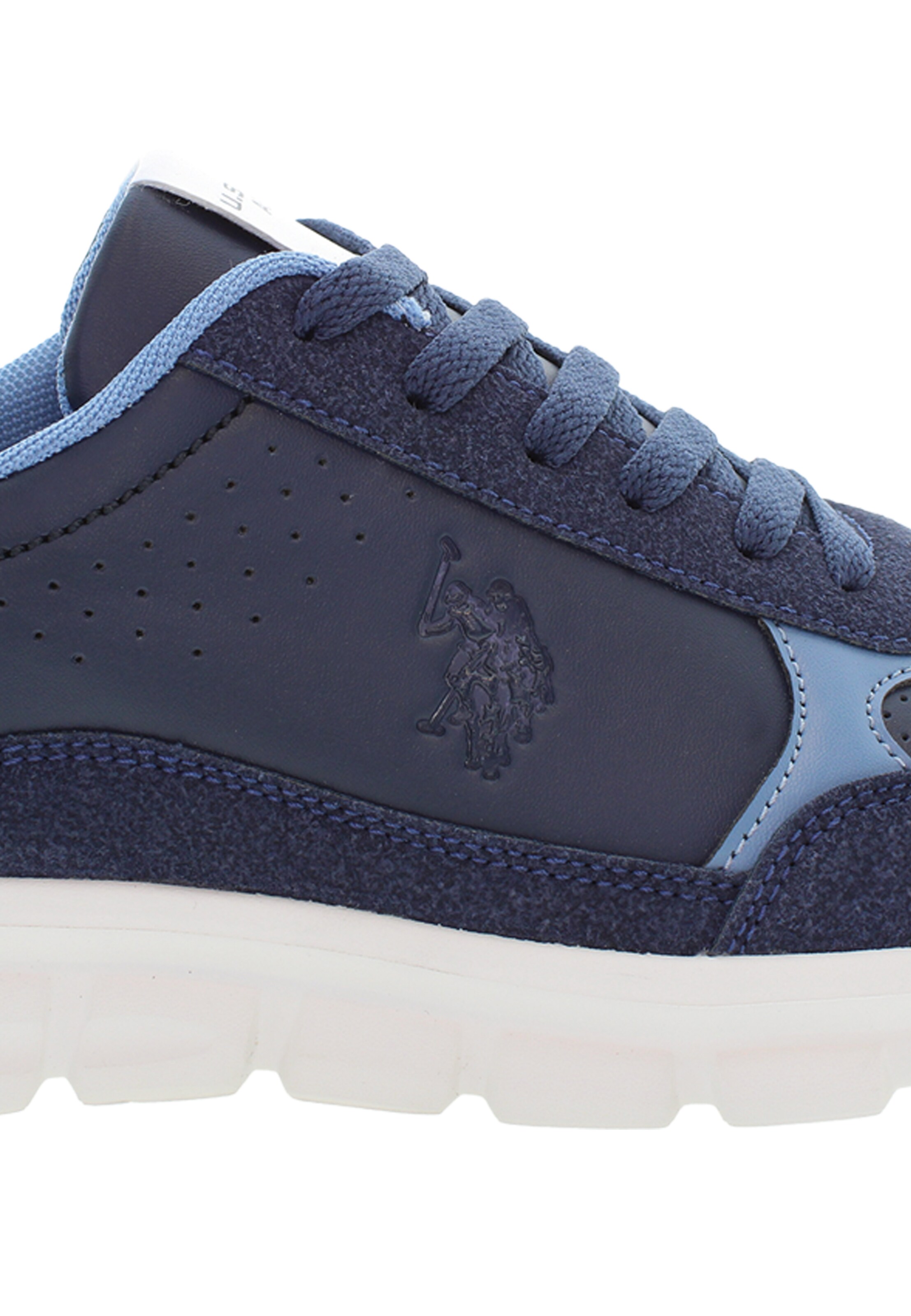 U.S. POLO ASSN. Sneakers laag 'Gary' in Blauw