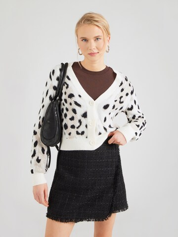 monari Knit cardigan in White: front