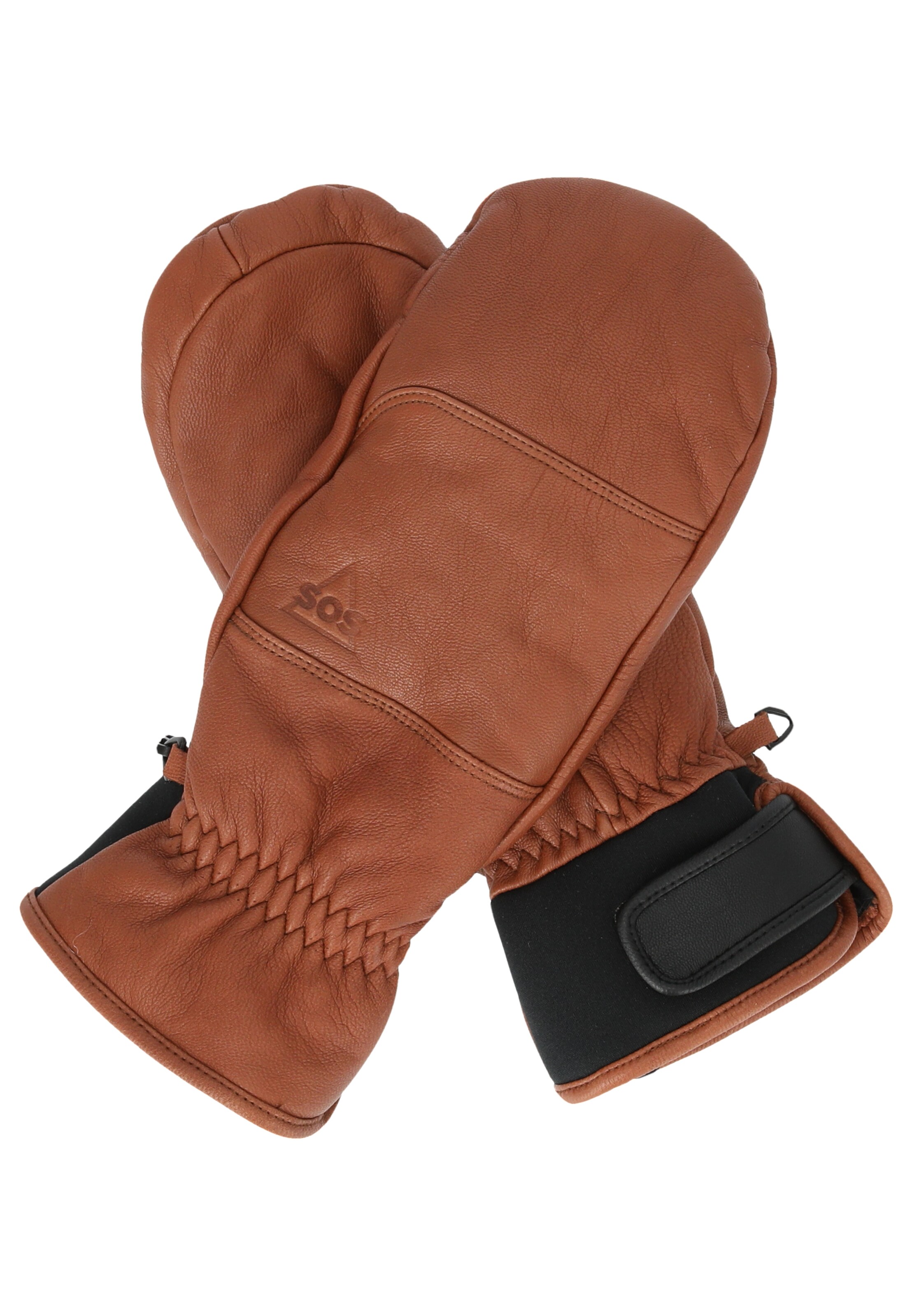 SOS Handschuhe 'Stoneham' in Braun