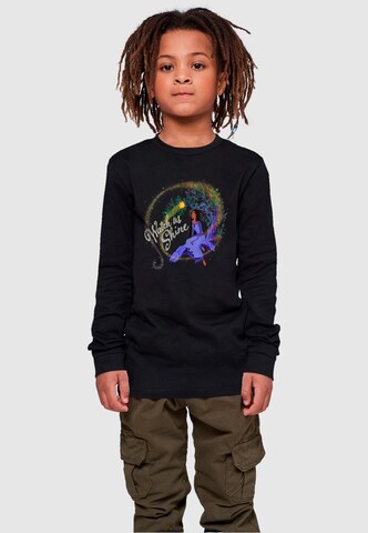 ABSOLUTE CULT Shirt 'Wish - Watch Us Shine' in Schwarz: Vorderseite