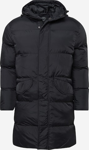 Coupe regular Manteau mi-saison 'Marvel' BRAVE SOUL en noir : devant