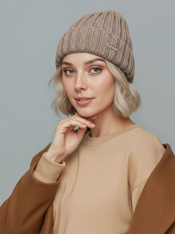 Neverless Beanie 'Model 36934' in Beige