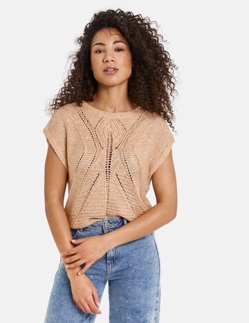 TAIFUN Sweater in Beige: front