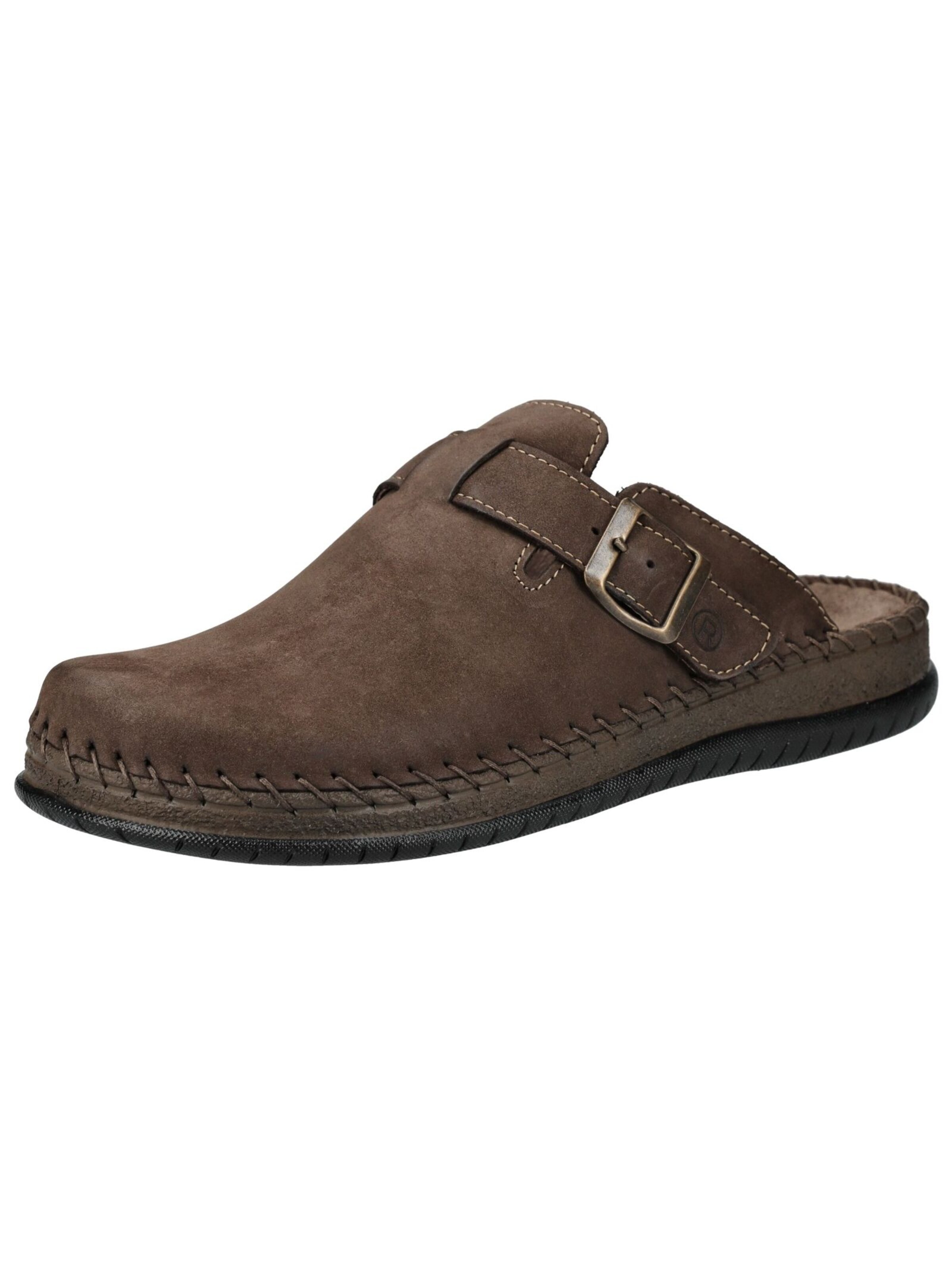 Mule ROHDE en marron : devant