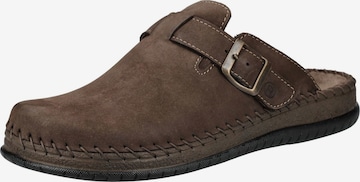 Mule ROHDE en marron : devant