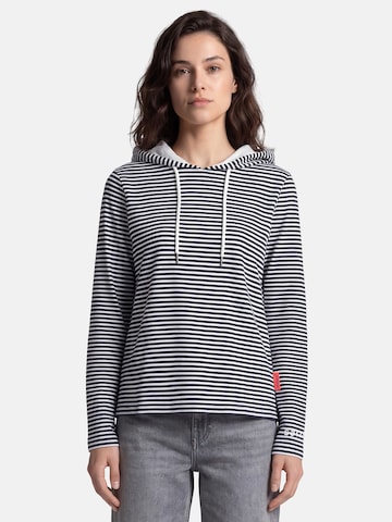 Sweat-shirt 'Aadler' salzhaut en bleu : devant